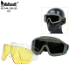 Desert Storm Goggles（lens version）- Black