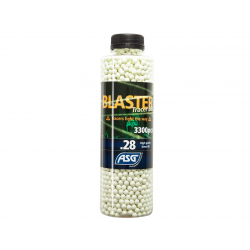 Blaster Tracer, 0.28g, airsoft BB, 3300 pcs. bottle - green