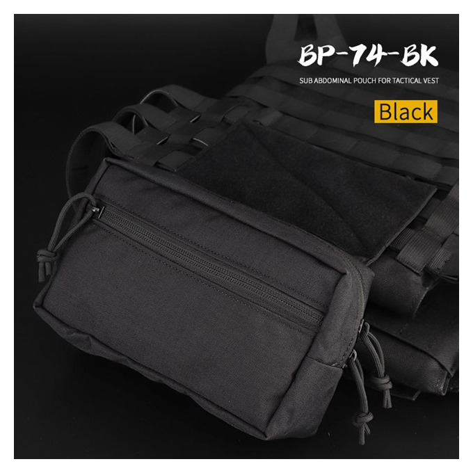 Sub Abdominal Carrying Kit for Chest rigs - Black