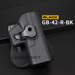 Opaskový Holster / SERPA pro modely Glock pro praváky, černý