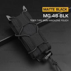 Tiger Type 9mm Magazine Pouch - Black