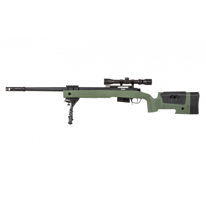 M40A5 (SA-S02 CORE™) Sniper Rifle Replica with Scope and Bipod - Olive