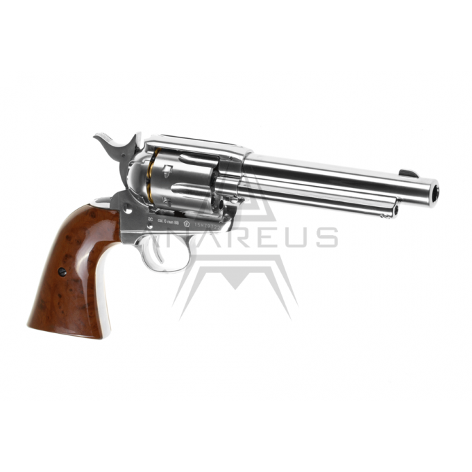 Revolver Western Cowboy 6mm Co2 - Nickel