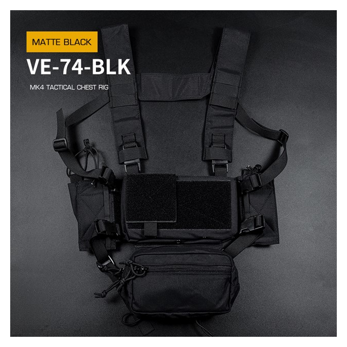 Tactical Chest Rig MK4 - Black