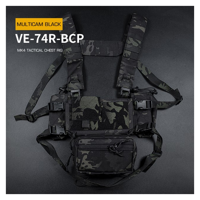 Tactical Chest Rig MK4 - MC Black