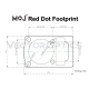 Kolimátor FRENZY-X MOS multi reticle - Černý