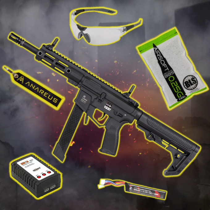 Startovací Set - SA-FX01 FLEX™ SMG - Čierny