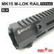 Předpažbie SUPER MODULAR 416 kompatibilné s M-LOK, 10.5 inch (UMAREX/VFC) - Čierné