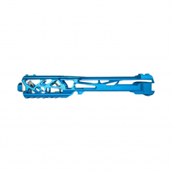 CNC Upper set for AAP01 CTM FUKU-2 Skeleton - Blue/Silver