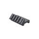 OFFSET PICATINNY RAIL BASE - 45°, Black