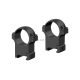 30MM STEEL MEDIUM WEAVER RINGS - Black