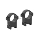 30MM STEEL MEDIUM WEAVER RINGS - Black