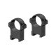 30MM STEEL MEDIUM WEAVER RINGS - Black