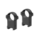 30MM STEEL HIGH WEAVER RINGS - Black