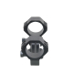 30MM 1-PIECE EXTENDED PICATINNY AR MOUNT - Black