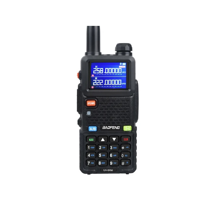 Vysílačka Baofeng UV-5RM , tri-band, příjem AIR, USB-C nabíjení (VHF,UHF)