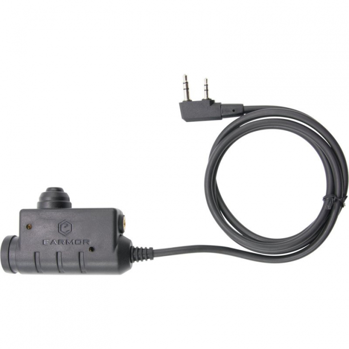 EARMOR M51 PTT, Kenwood / Baofeng 2-pin Connector