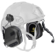 EARMOR M32H PLUS Electronic Tactical Headset, Helmet Mount - Black