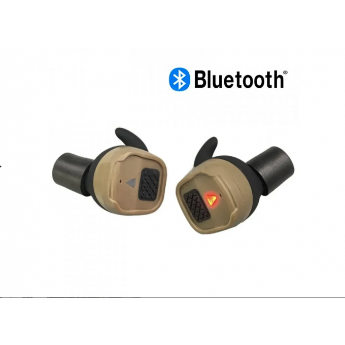 EARMOR elektronické špunty do uší M20T Bluetooth - Coyote Brown