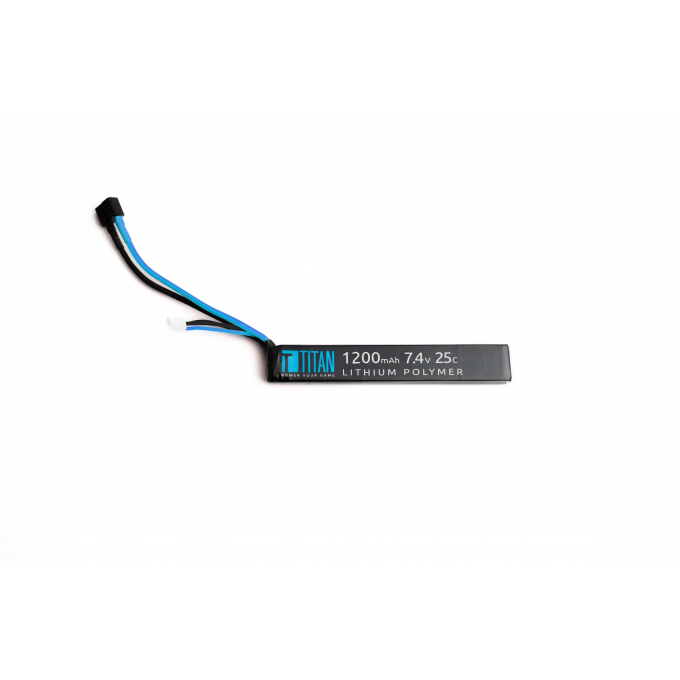 Li-Pol batéria Titan 7,4V 1200mAh, 25C - Stick (buffer)