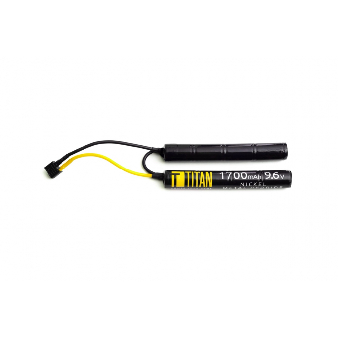 Battery Titan 9,6V / 1700mAh two-piece (T-Dean)