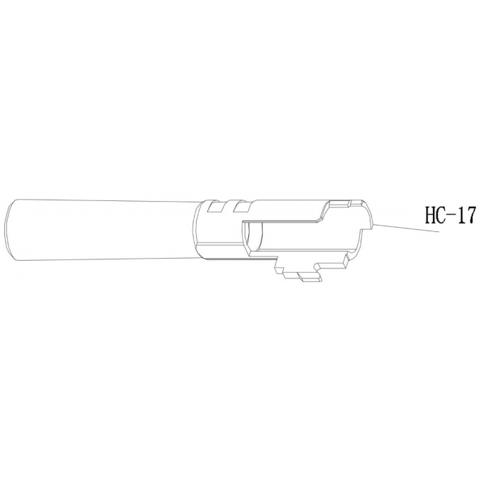 Outer Barrel for Vorsk Hi-Capa 4.3 - Black