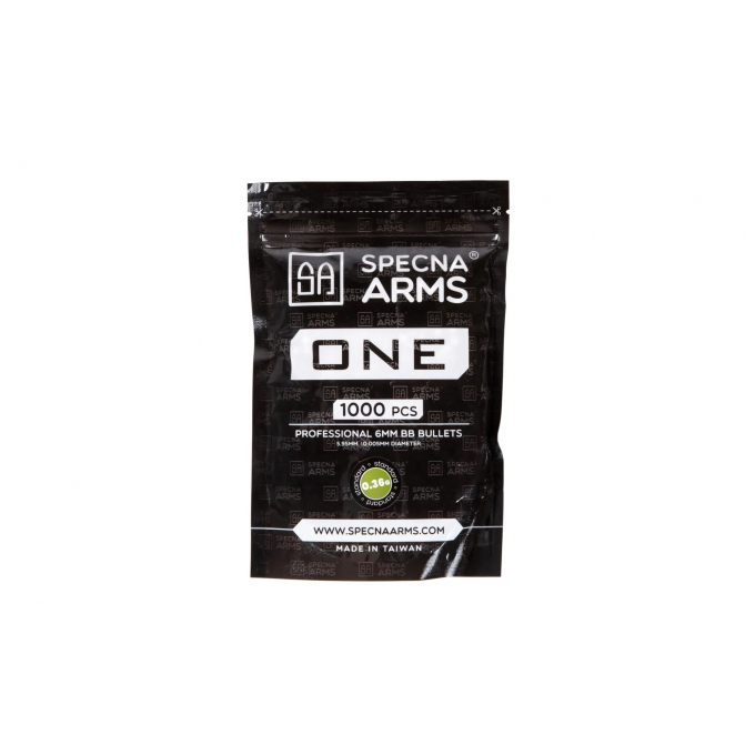 Specna Arms ONE™ 0,36g, 1000 BBs pellets - White