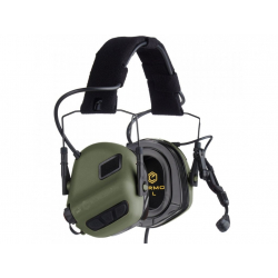 EARMOR M32 PLUS Electronic Tactical Headset - Foliage Green