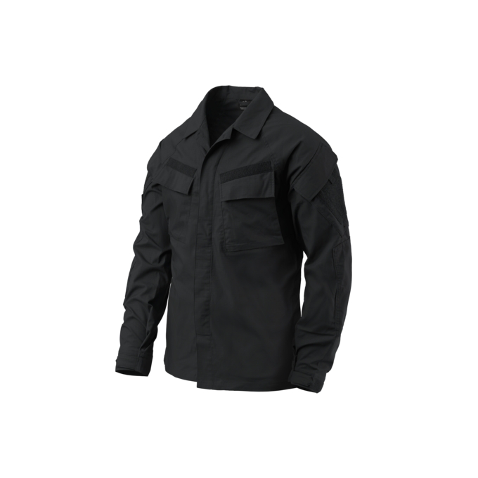 Raid Shirt - PolyCotton Stretch Ripstop - Black