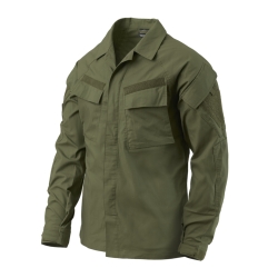 Raid Shirt - PolyCotton Stretch Ripstop - Olive Green