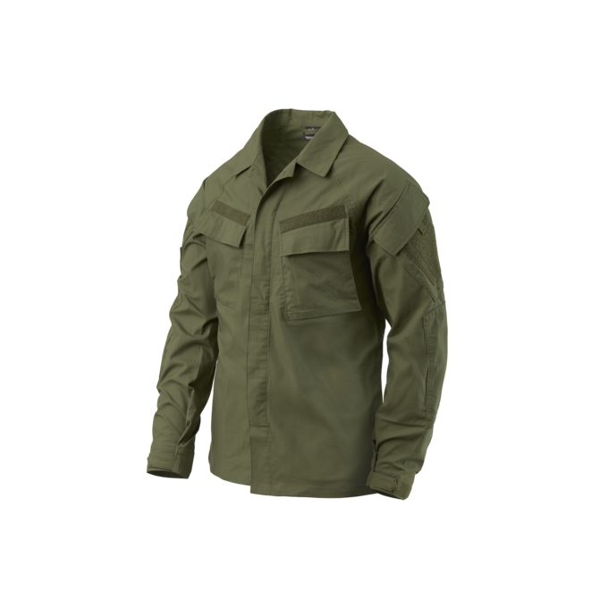 Raid Shirt - PolyCotton Stretch Ripstop - Olive Green