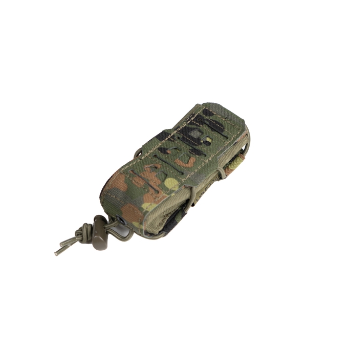 SMG Elastic Molle Mag Pouch - Flecktarn