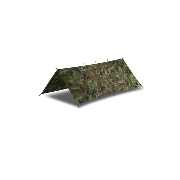 Celta/plachta bivakovací SUPERTARP® malá - US Woodland