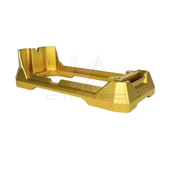 CTM CNC M4 Magwell for Hi-Capa / Glock / AAP01 HPA Adapters - Gold