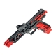 CNC Upper Set for AAP01 CTM FUKU-2 Skeleton - Black/Red