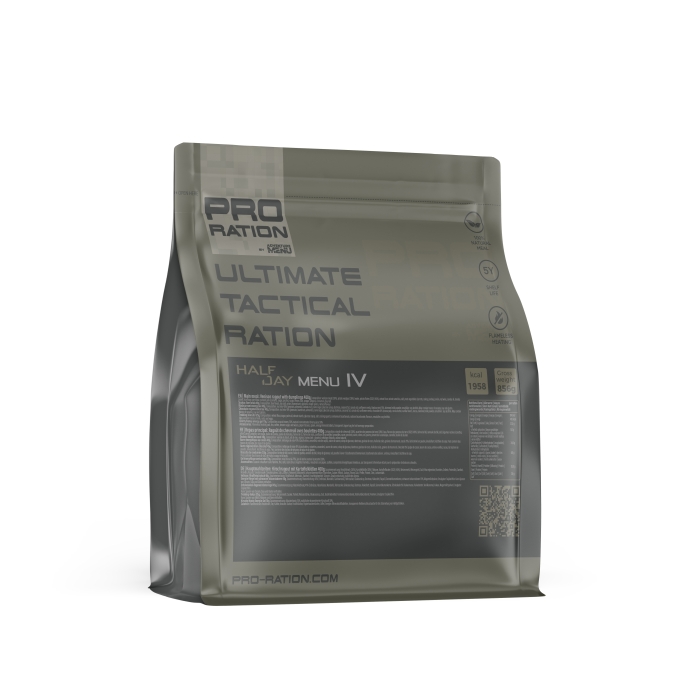 Pro Ration HALF-DAY Food Package - Menu 2