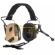 EARMOR M32 PLUS Electronic Tactical Headset - Coyote Brown