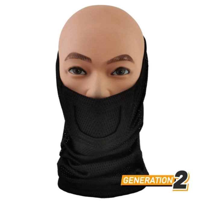 Face Warrior Balaclava - Black