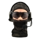 Fullface Warrior Balaclava -MC Black