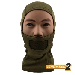 Fullface Warrior Balaclava - Olive