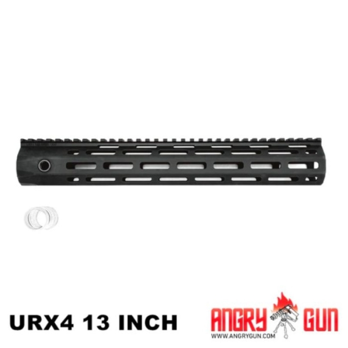 URX4 M-LOK RAIL 13 INCH - AG VERSION - Black