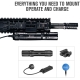 Olight rifle flashlight ODIN - Black