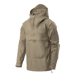 Tracer Anorak Jacket - Polycotton Stretch Ripstop - RAL 7013