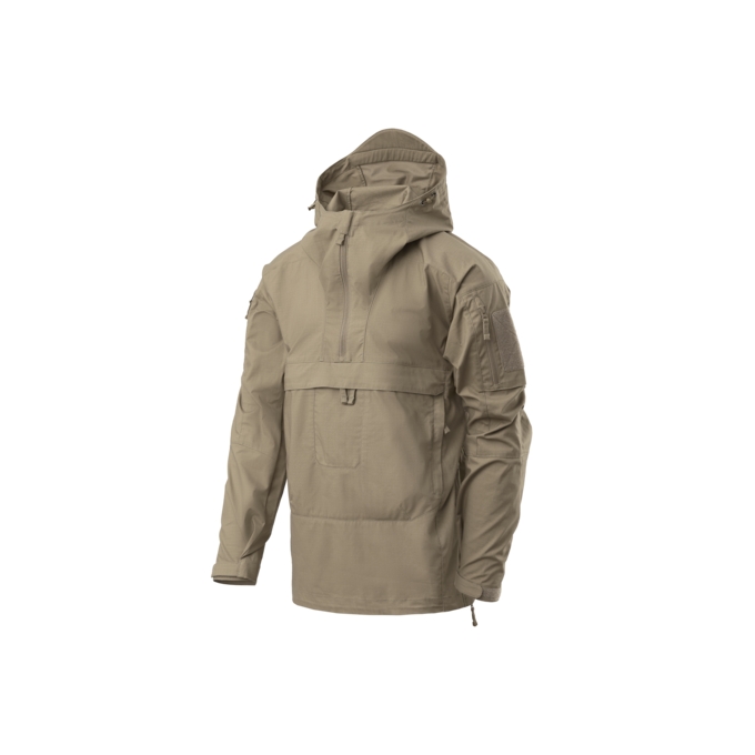 Tracer Anorak Jacket - Polycotton Stretch Ripstop - RAL 7013