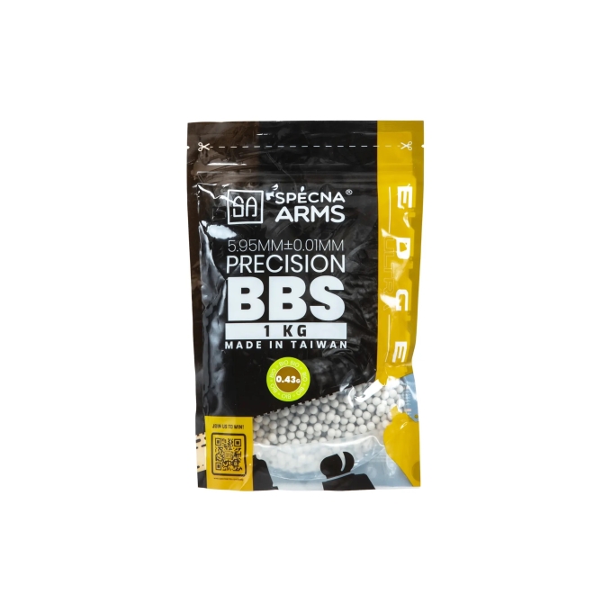 Specna Arms EDGE ULTRA™ BIO Pellets 0,43g, 2300 BBs - White