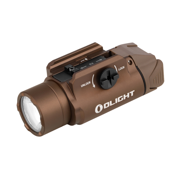 OLIGHT pistolová svítilna Valkyrie PL-3R 1500 lm - TAN