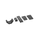 VO Mounting Kit for Red Dot Sight on 30mm X-ACCU Rings (4 screws) - Black