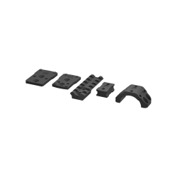 VO Mounting Kit for Red Dot Sight on 30mm X-ACCU Rings (4 screws) - Black