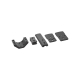 VO Mounting Kit for Red Dot Sight on 30mm X-ACCU Rings (6 screws) - Black