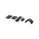 VO Mounting Kit for Red Dot Sight on 30mm X-ACCU Rings (6 screws) - Black